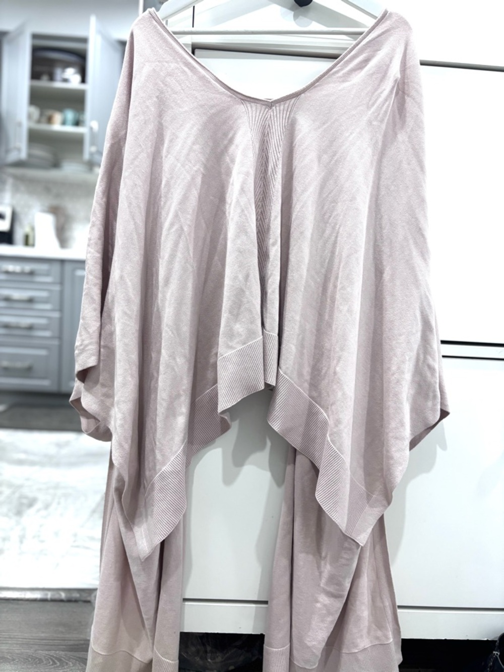 LULULEMON Dusty Pink Draped Poncho